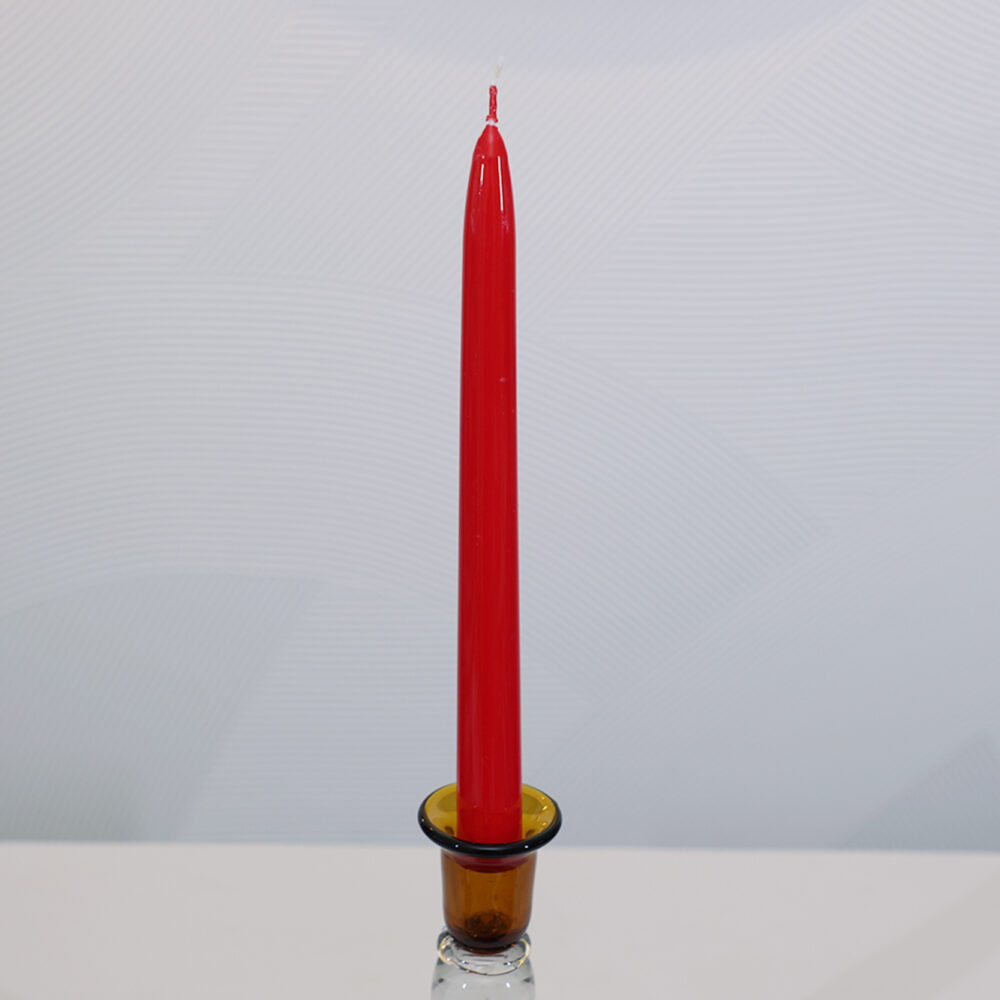 CANDLE H 25 CONICO  FUSHIA